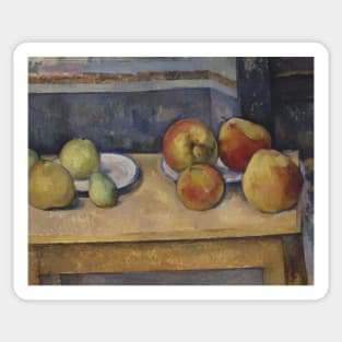 Still Life with Apples and Pears by Paul Cezanne Sticker